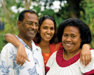 De bons parents éduquant en droiture